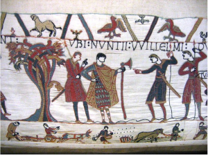 Dane Axe on the Bayeux Tapestry