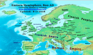 Europe 800 AD